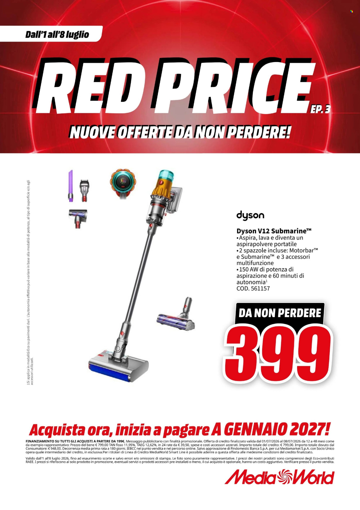 Volantino MediaWorld - 1/7/2026 - 8/7/2026. Pagina 80