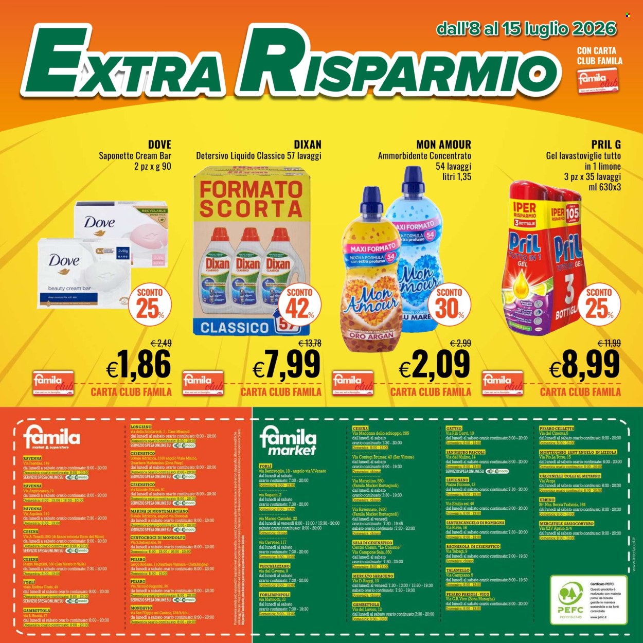 Volantino Famila - 8/7/2026 - 15/7/2026. Pagina 4