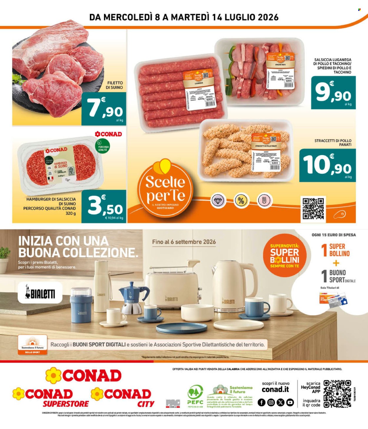 Volantino Conad - 8/7/2026 - 14/7/2026. Pagina 8