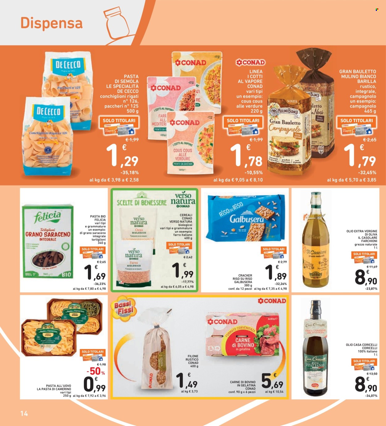 Volantino Spazio Conad - 10/7/2026 - 23/7/2026. Pagina 14
