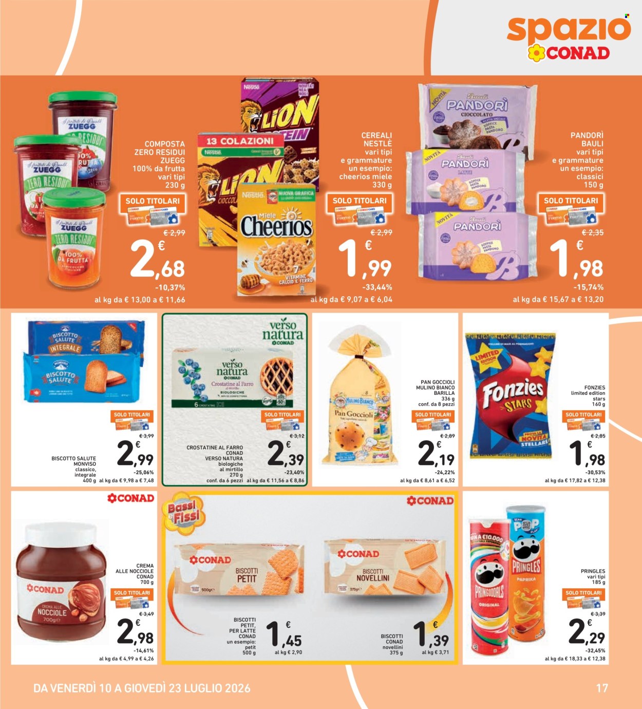 Volantino Spazio Conad - 10/7/2026 - 23/7/2026. Pagina 17
