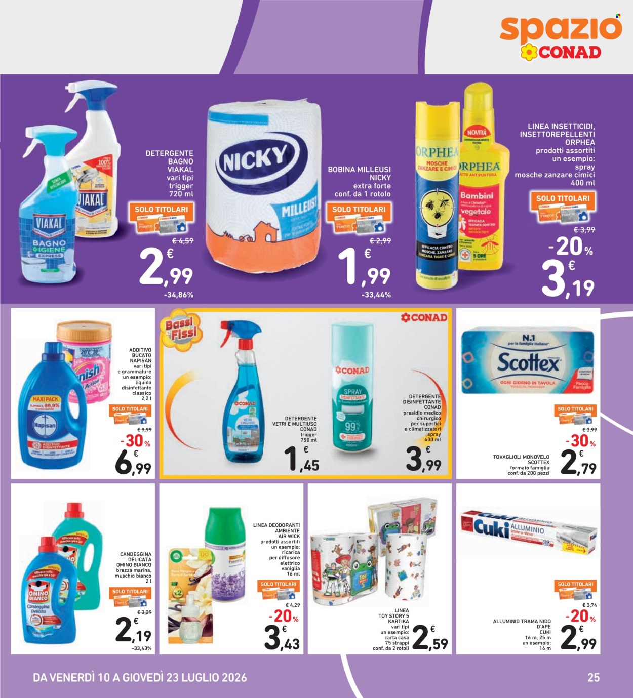 Volantino Spazio Conad - 10/7/2026 - 23/7/2026. Pagina 25