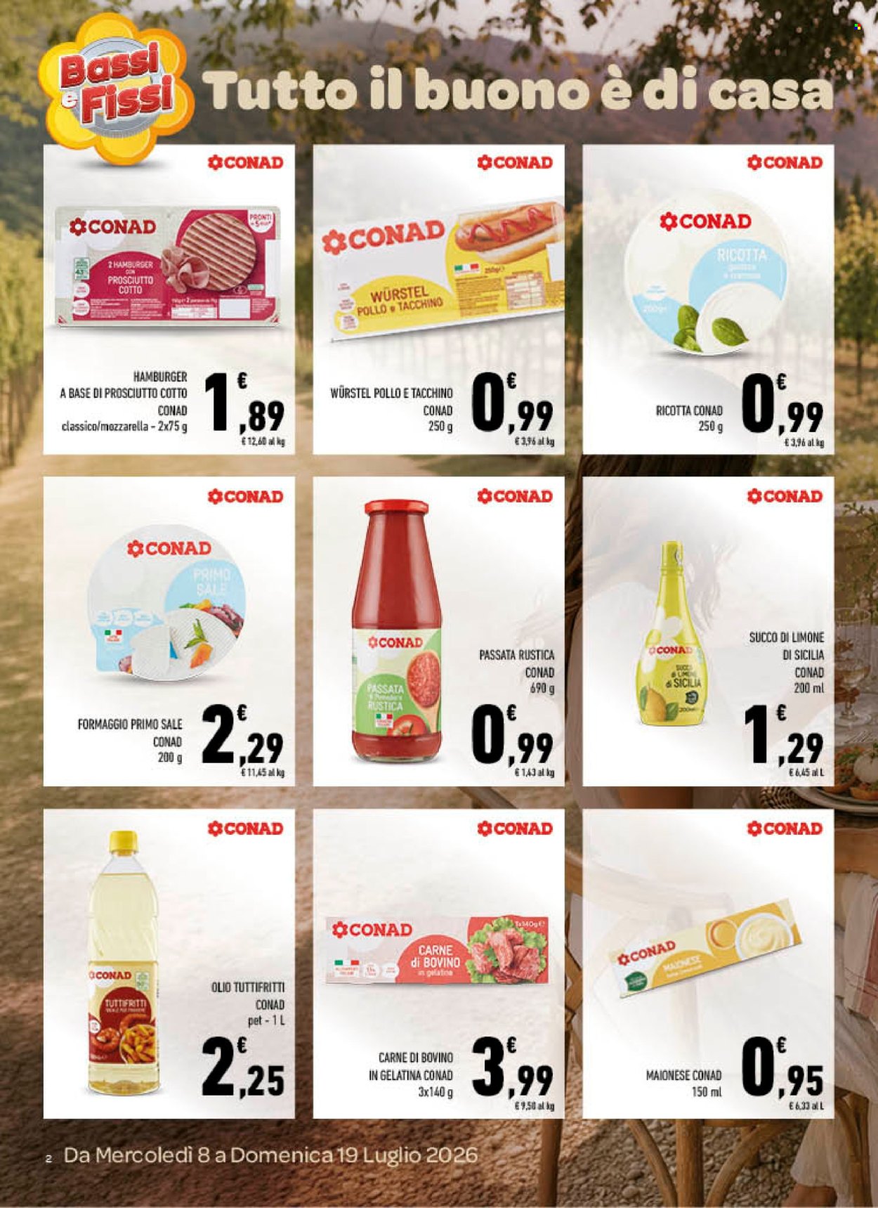 Volantino Conad - 8/7/2026 - 19/7/2026. Pagina 2