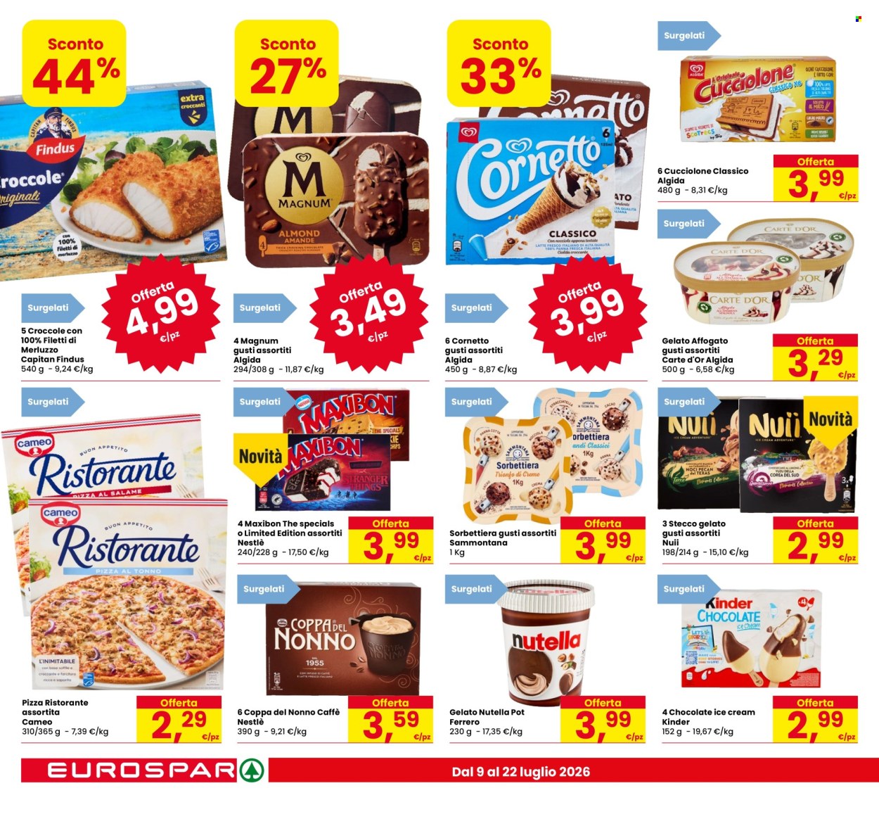 Volantino Eurospar - 9/7/2026 - 22/7/2026. Pagina 6