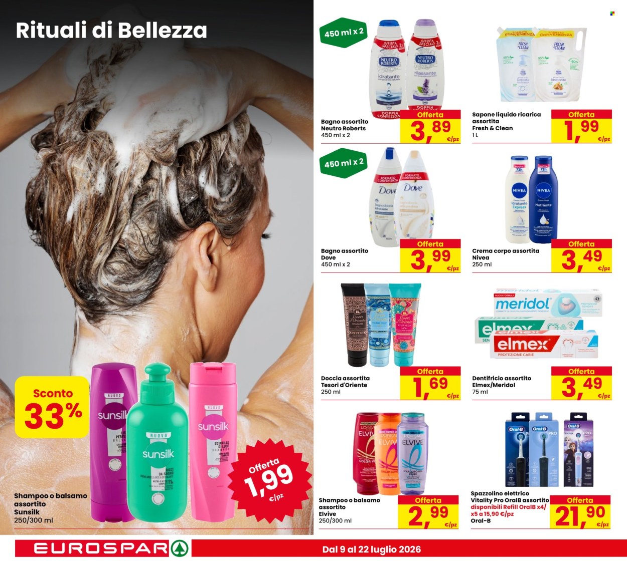 Volantino Eurospar - 9/7/2026 - 22/7/2026. Pagina 16