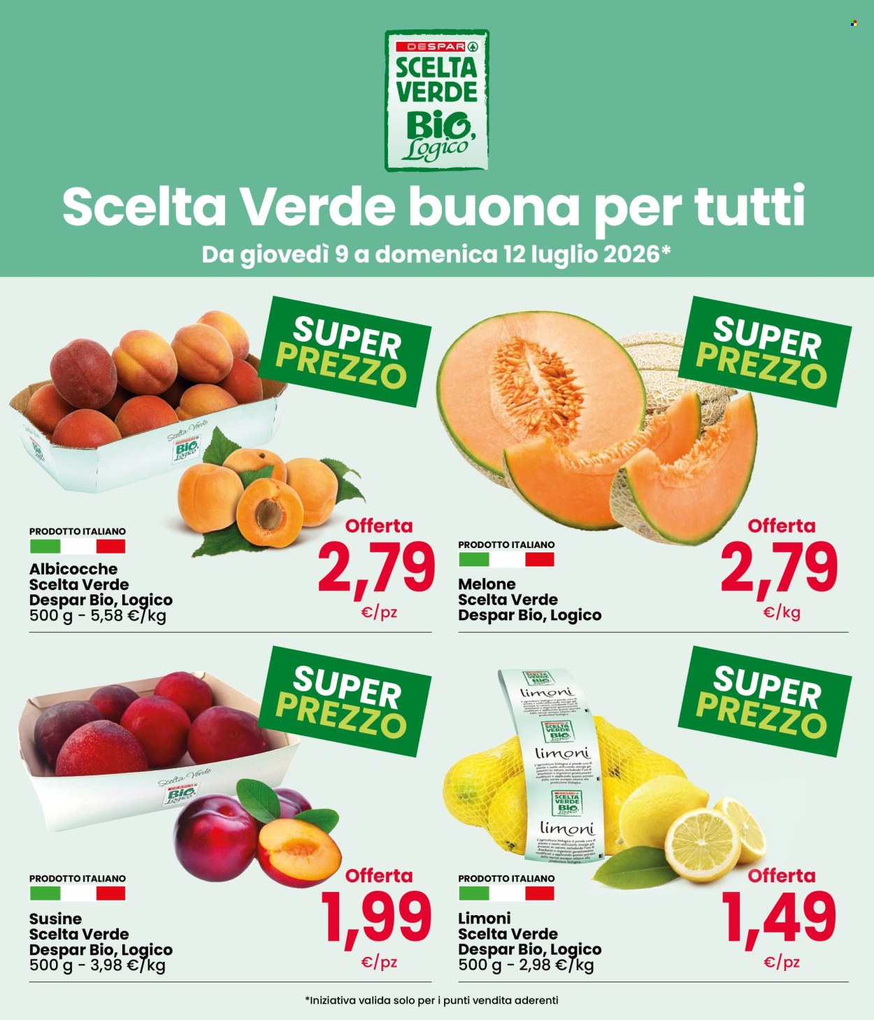 Volantino Eurospar - 9/7/2026 - 12/7/2026. Pagina 2