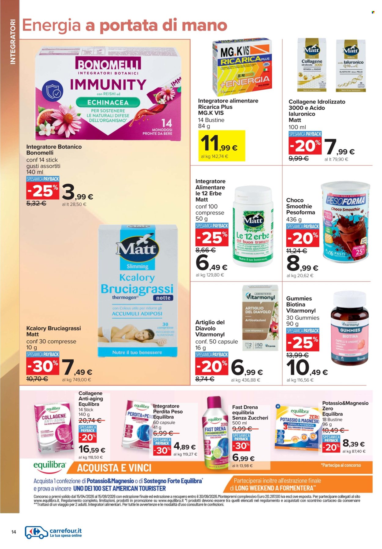 Volantino Carrefour - 10/7/2026 - 22/7/2026. Pagina 14