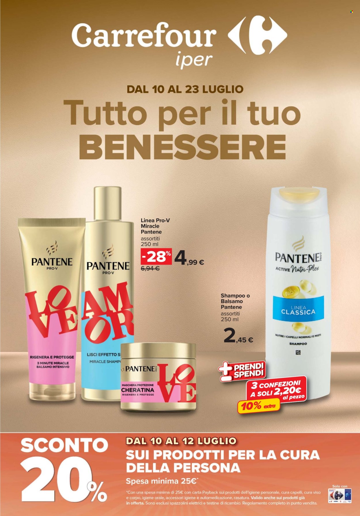 Volantino Carrefour - 10/7/2026 - 22/7/2026. Pagina 1