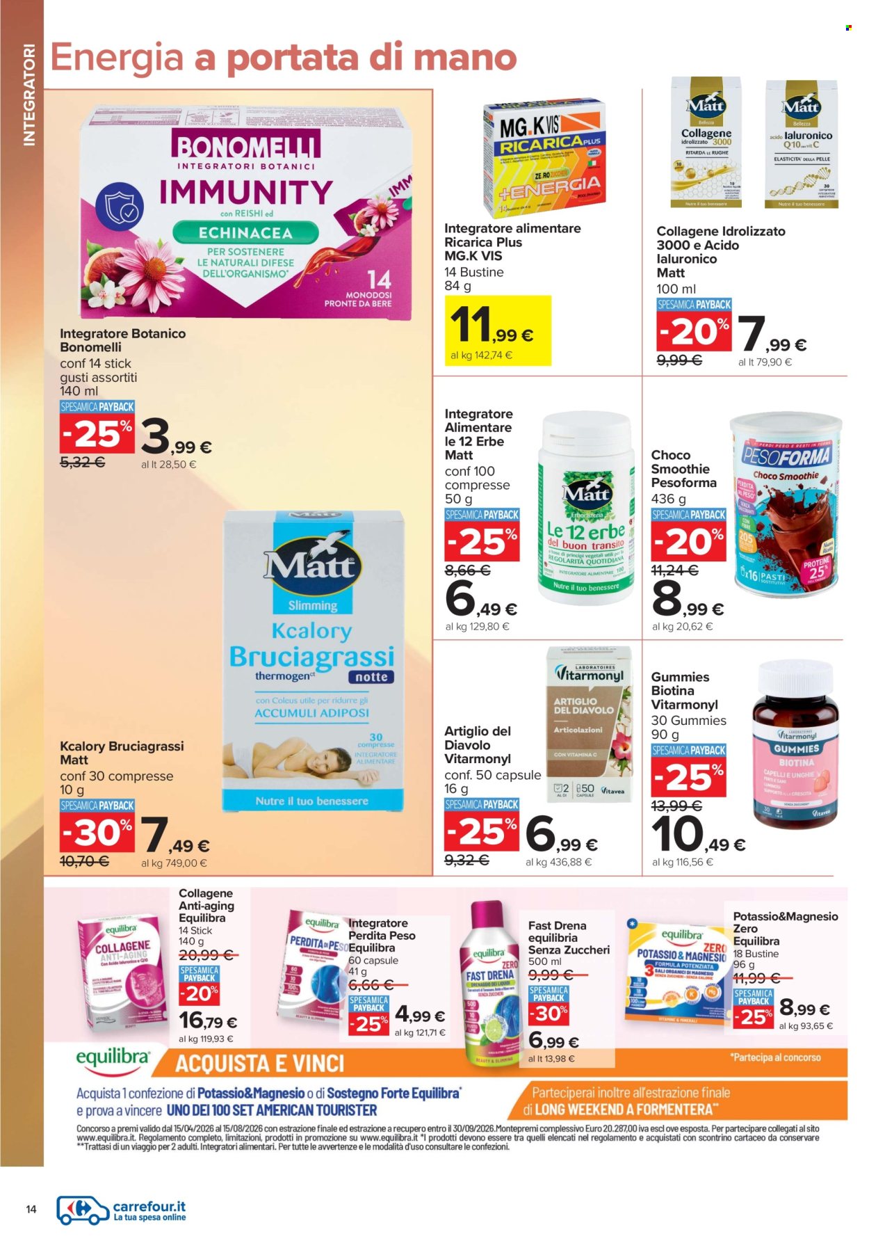 Volantino Carrefour - 10/7/2026 - 22/7/2026. Pagina 14