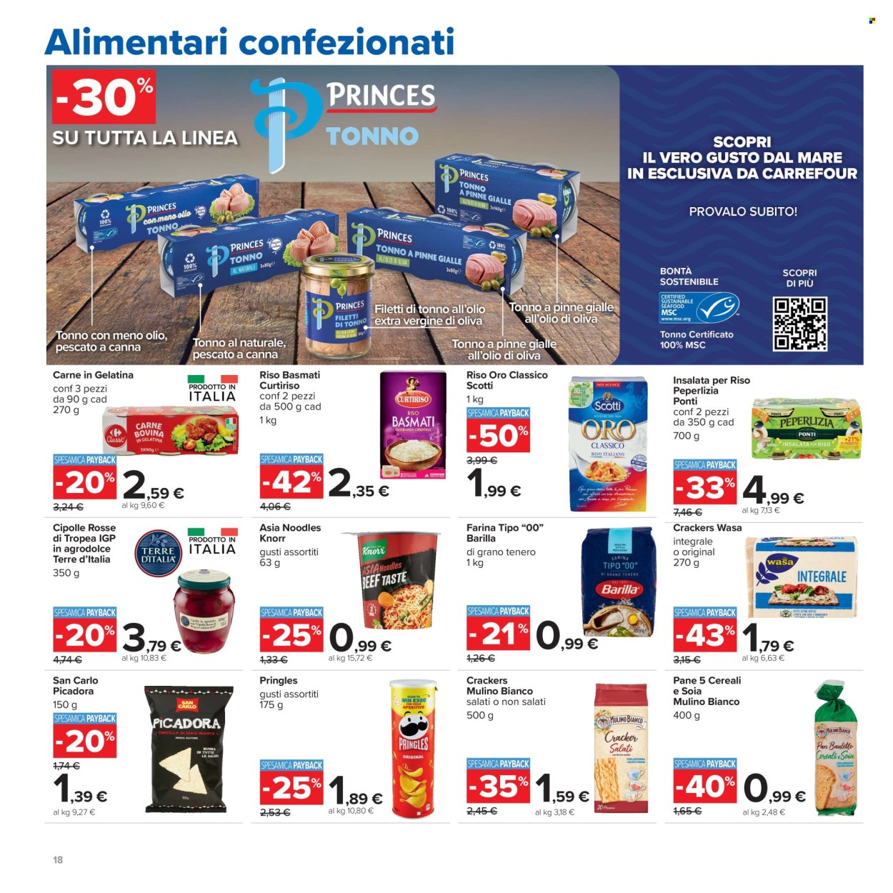 Volantino Carrefour - 13/7/2026 - 23/7/2026. Pagina 18