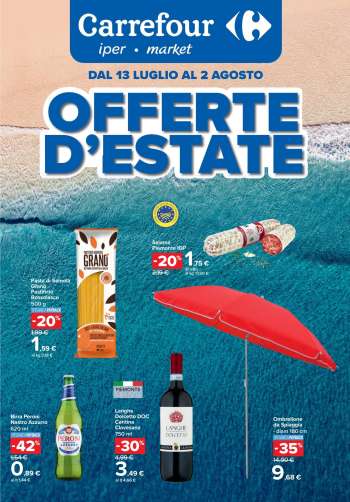 Volantino Carrefour - 13/7/2026 - 2/8/2026.