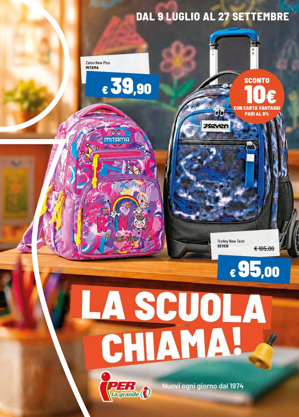 Volantino Iper, La grande i - 9/7/2026 - 27/7/2026. Pagina 1