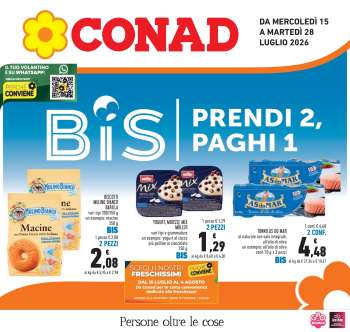 Volantino Conad - 15/7/2026 - 28/7/2026.