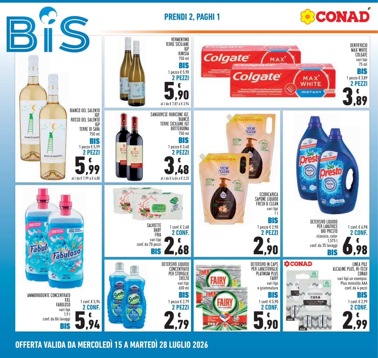 Volantino Conad - 15/7/2026 - 28/7/2026. Pagina 4