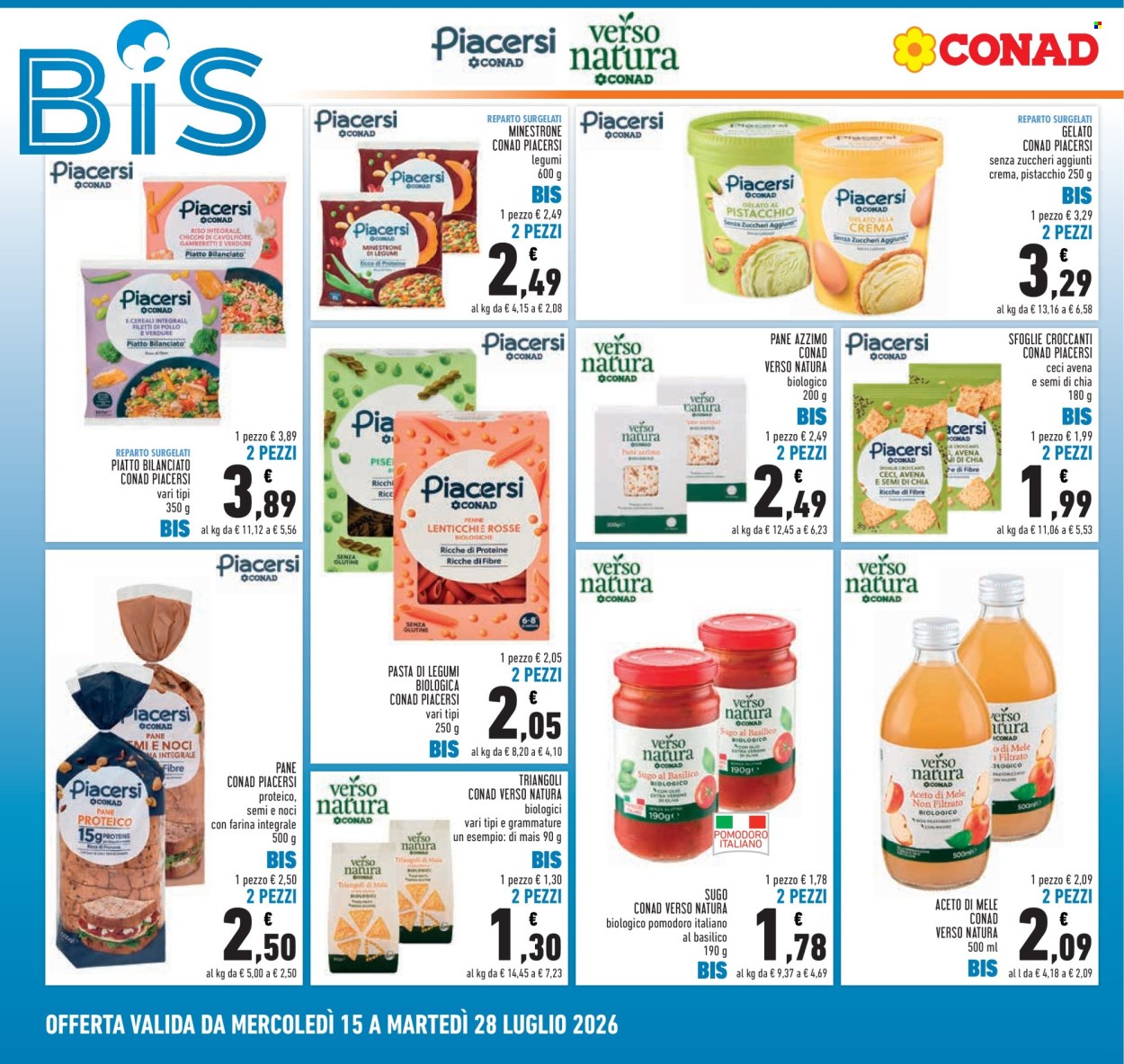 Volantino Conad - 15/7/2026 - 28/7/2026. Pagina 6