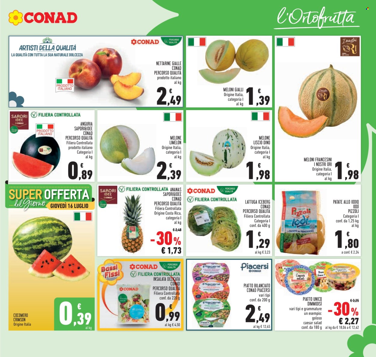 Volantino Conad - 15/7/2026 - 28/7/2026. Pagina 9