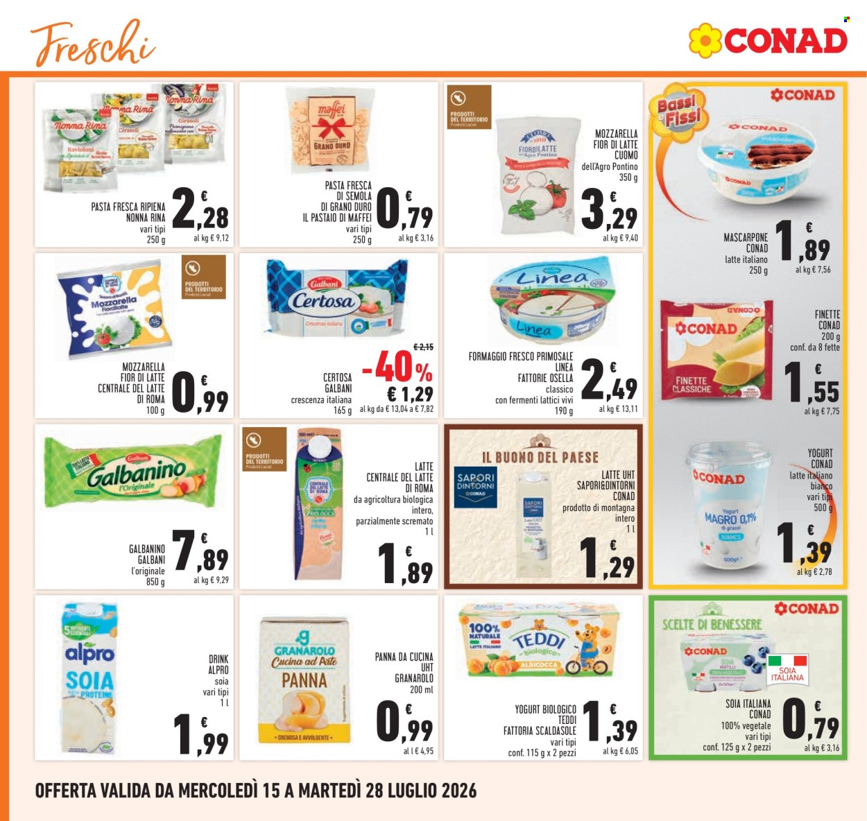 Volantino Conad - 15/7/2026 - 28/7/2026. Pagina 14