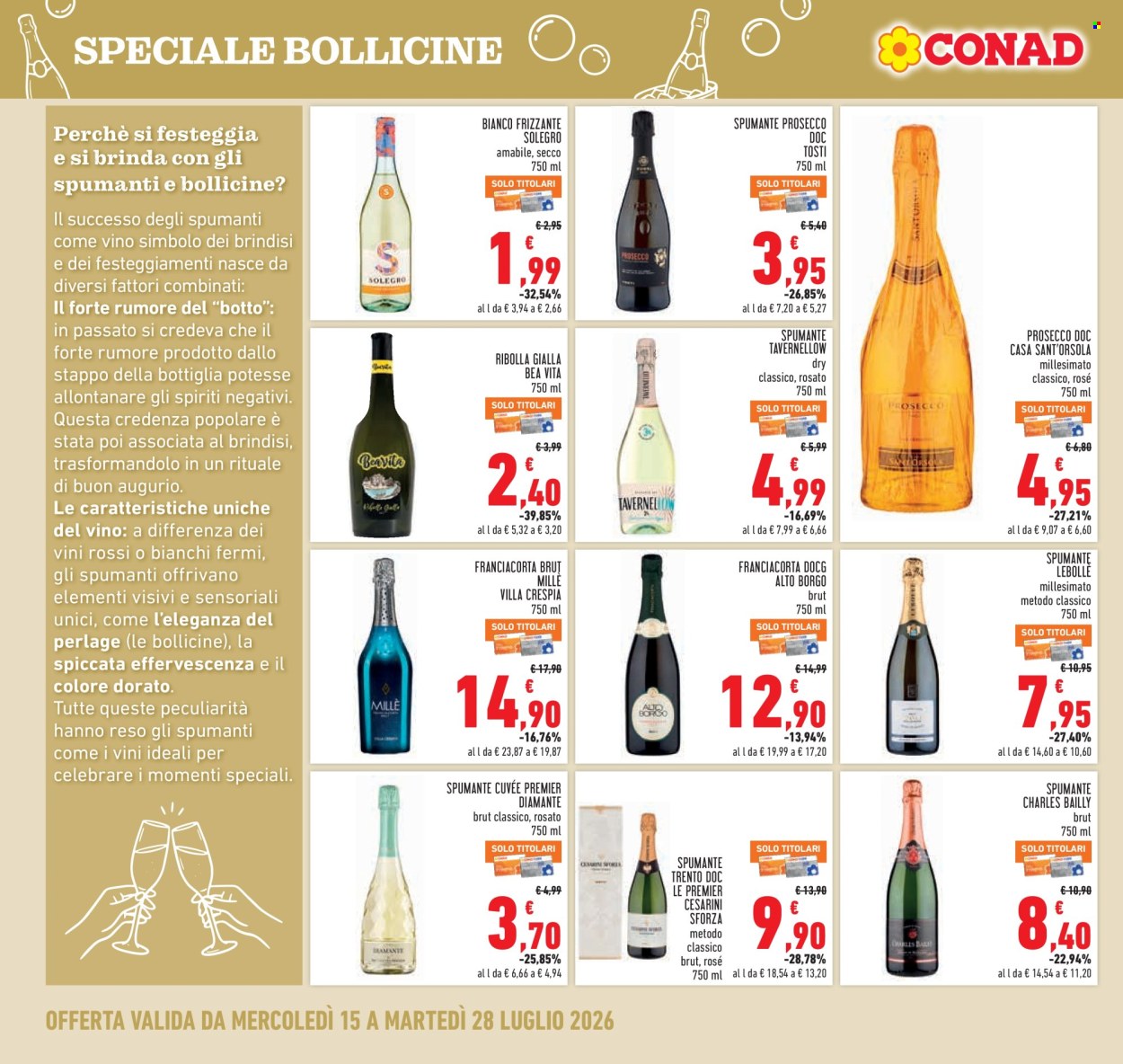 Volantino Conad - 15/7/2026 - 28/7/2026. Pagina 18