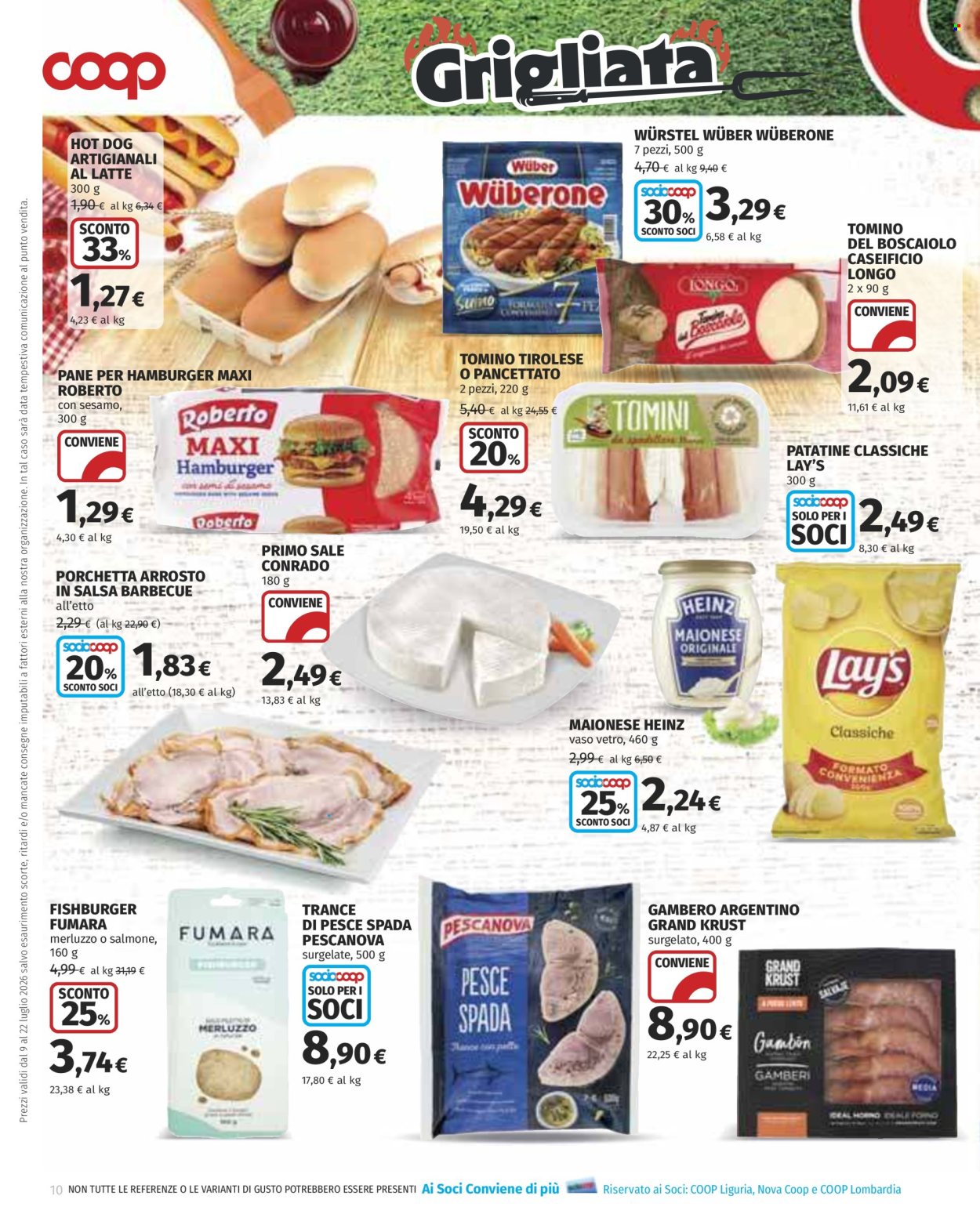 Volantino Coop - 9/7/2026 - 22/7/2026. Pagina 10