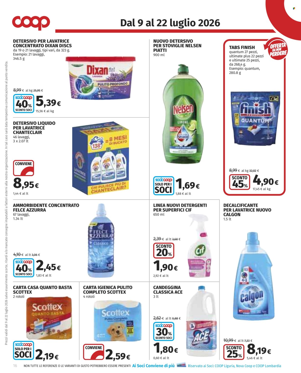 Volantino Coop - 9/7/2026 - 22/7/2026. Pagina 16