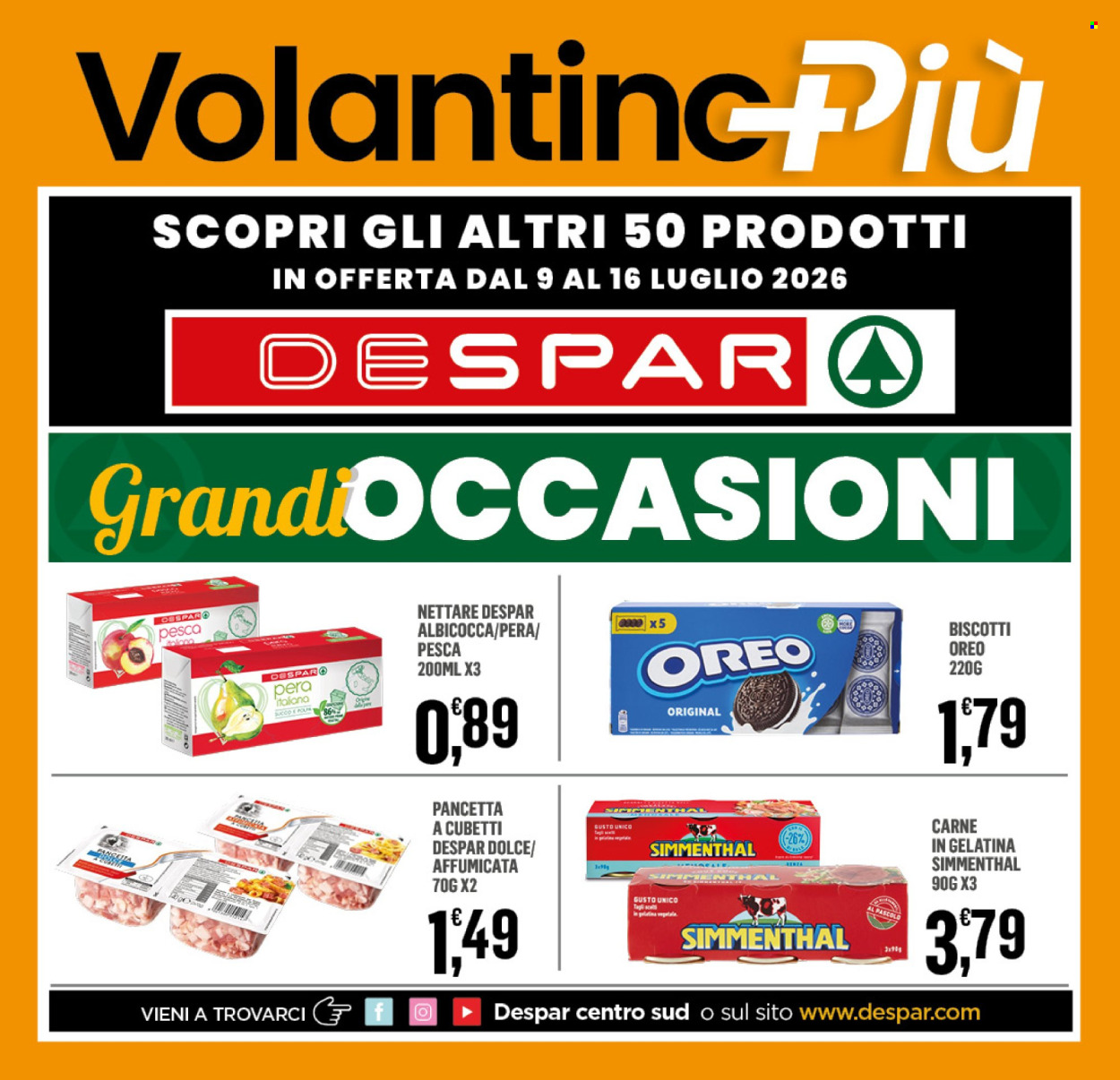 Volantino Despar - 9/7/2026 - 16/7/2026. Pagina 16