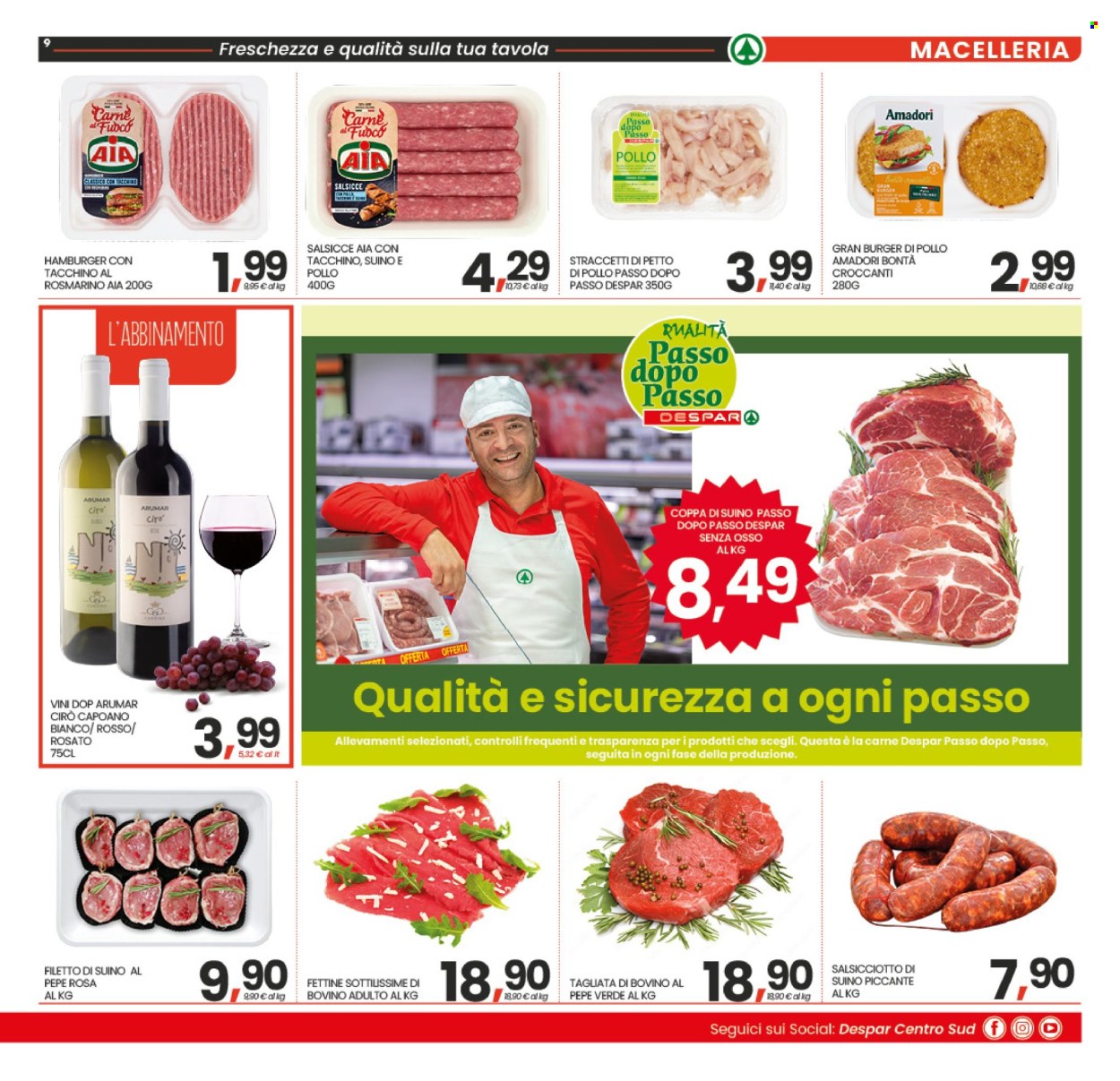Volantino Eurospar - 9/7/2026 - 16/7/2026. Pagina 9