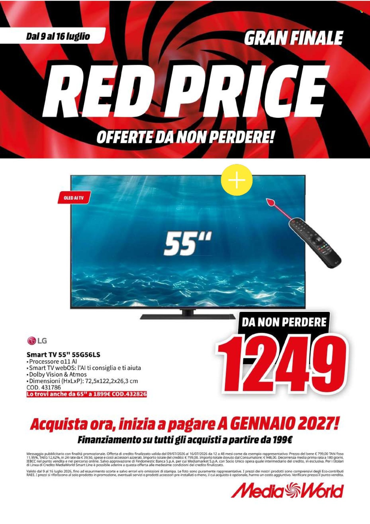 Volantino MediaWorld - 9/7/2026 - 16/7/2026. Pagina 2
