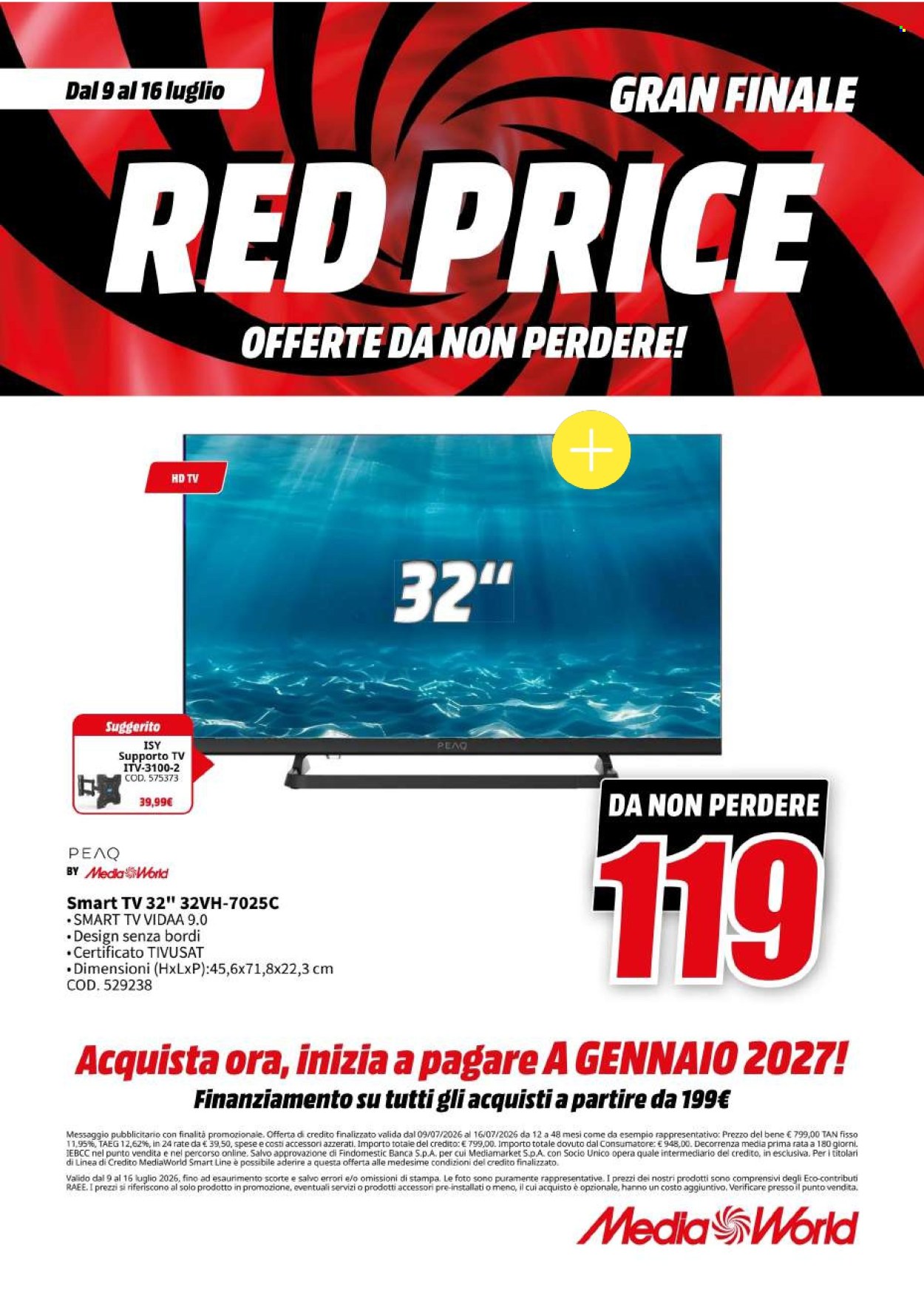 Volantino MediaWorld - 9/7/2026 - 16/7/2026. Pagina 6