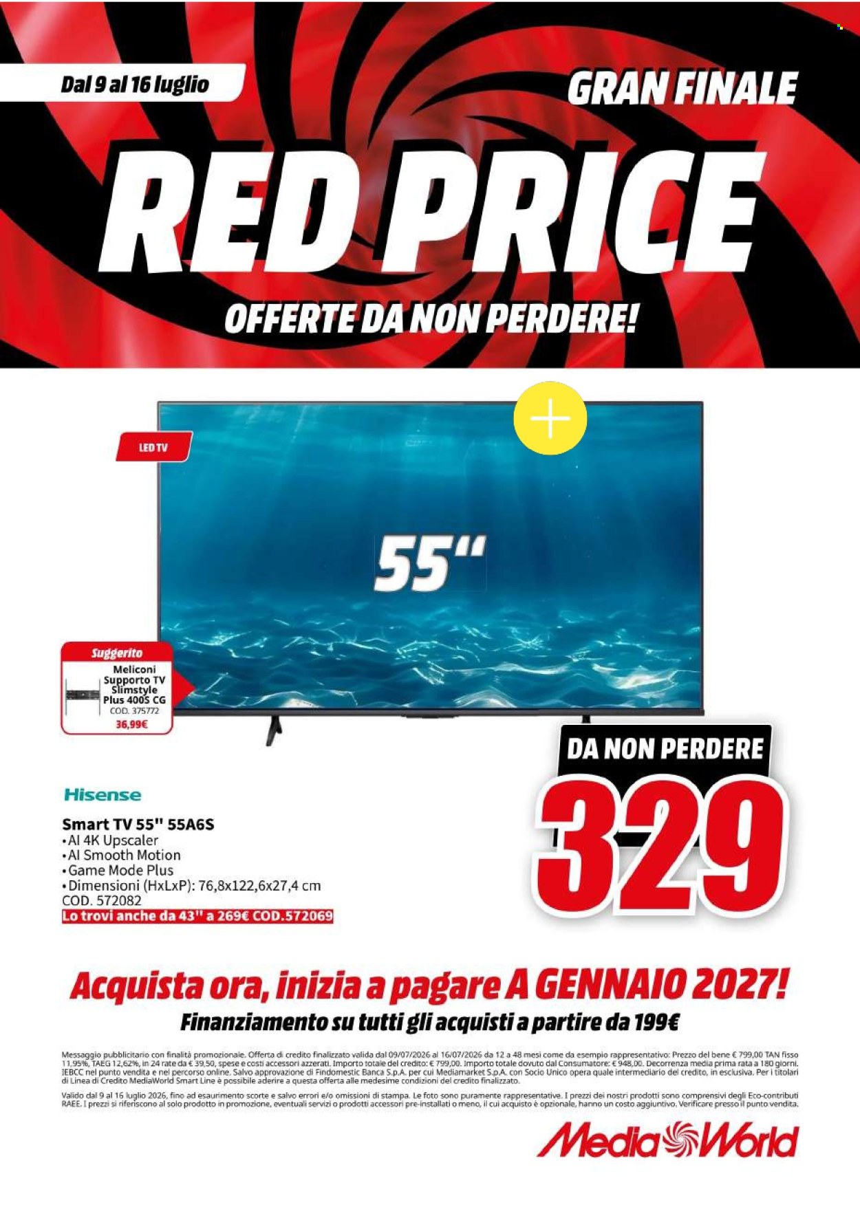 Volantino MediaWorld - 9/7/2026 - 16/7/2026. Pagina 7