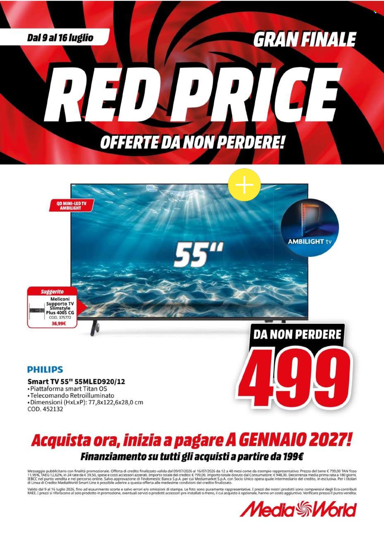Volantino MediaWorld - 9/7/2026 - 16/7/2026. Pagina 12