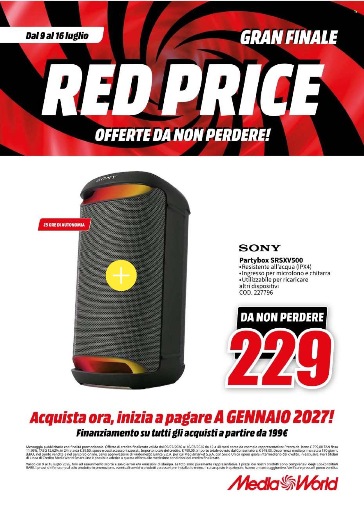 Volantino MediaWorld - 9/7/2026 - 16/7/2026. Pagina 14