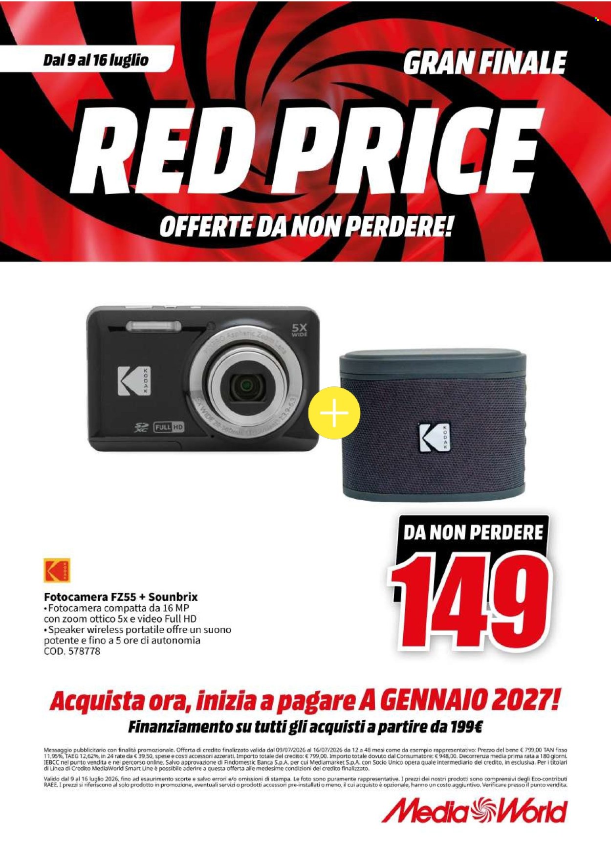 Volantino MediaWorld - 9/7/2026 - 16/7/2026. Pagina 15
