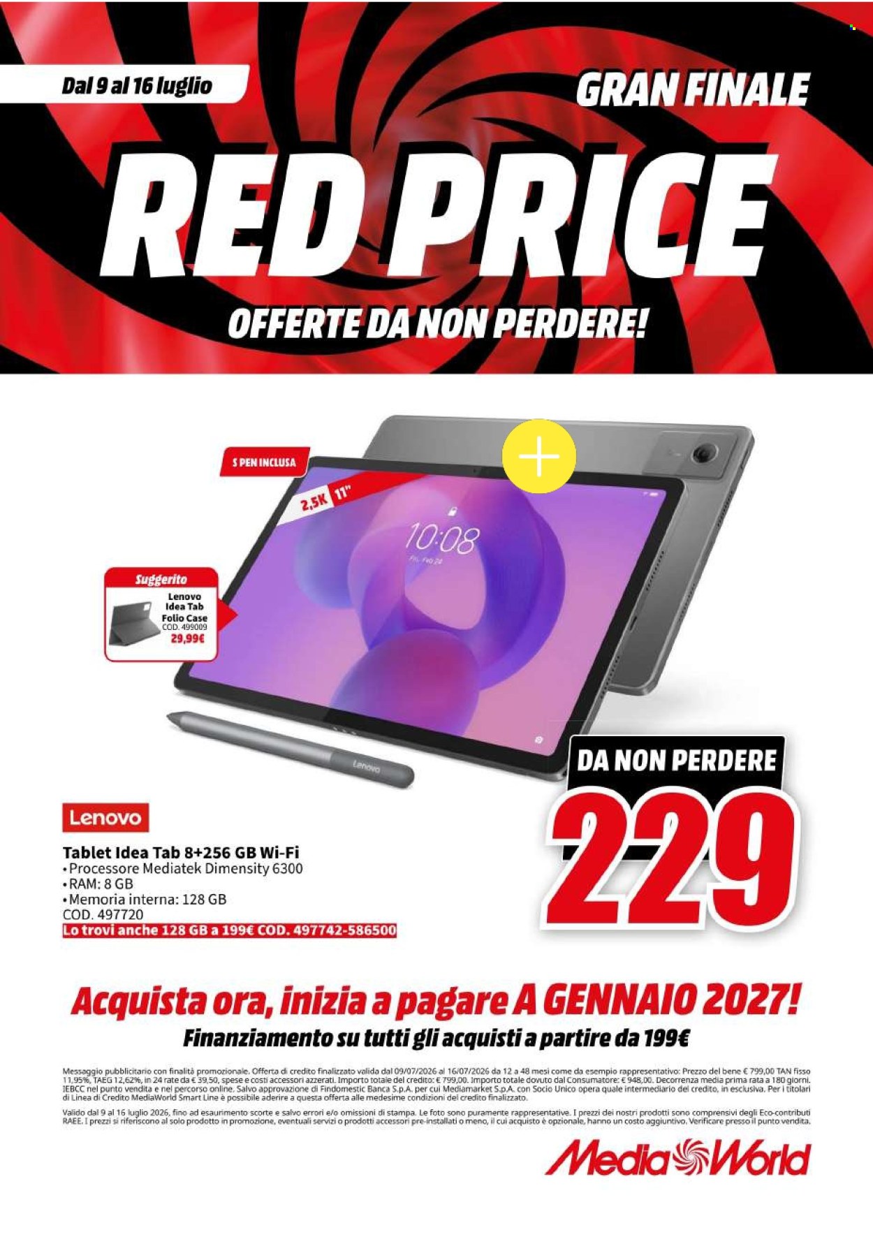 Volantino MediaWorld - 9/7/2026 - 16/7/2026. Pagina 23