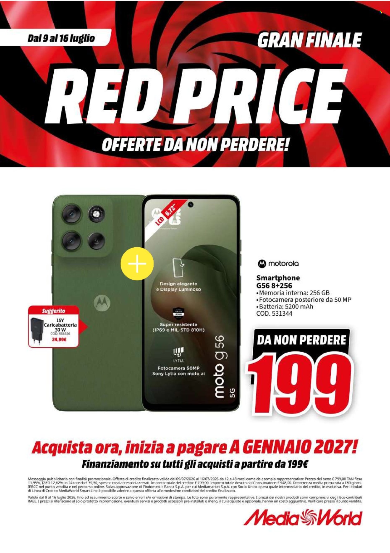 Volantino MediaWorld - 9/7/2026 - 16/7/2026. Pagina 27