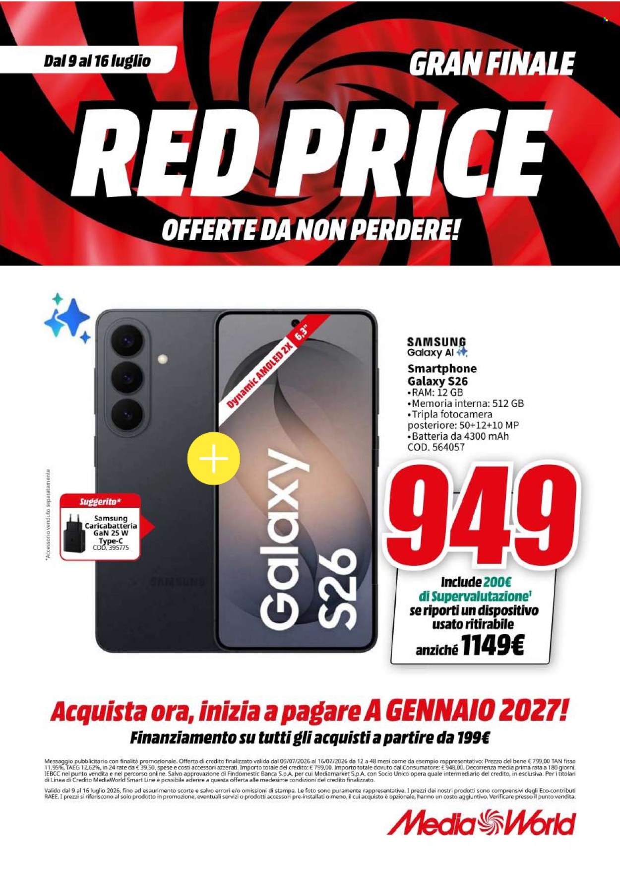 Volantino MediaWorld - 9/7/2026 - 16/7/2026. Pagina 29