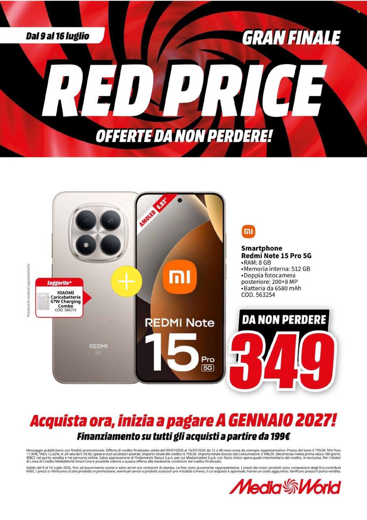 Volantino MediaWorld - 9/7/2026 - 16/7/2026. Pagina 31