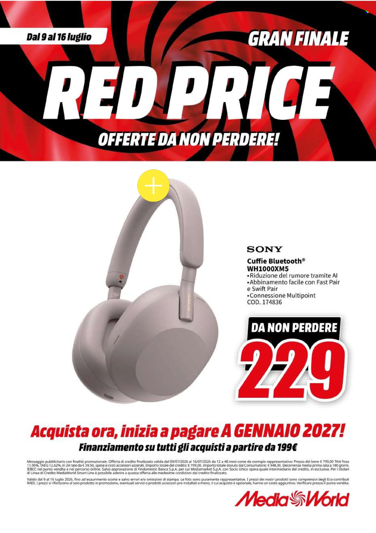 Volantino MediaWorld - 9/7/2026 - 16/7/2026. Pagina 33