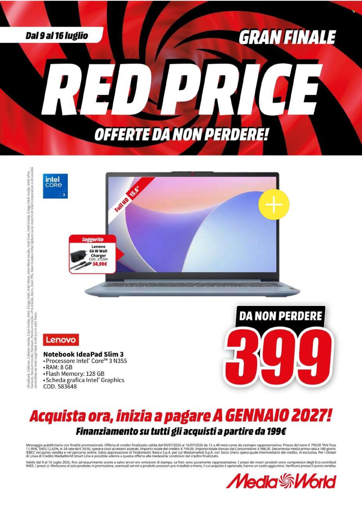 Volantino MediaWorld - 9/7/2026 - 16/7/2026. Pagina 41