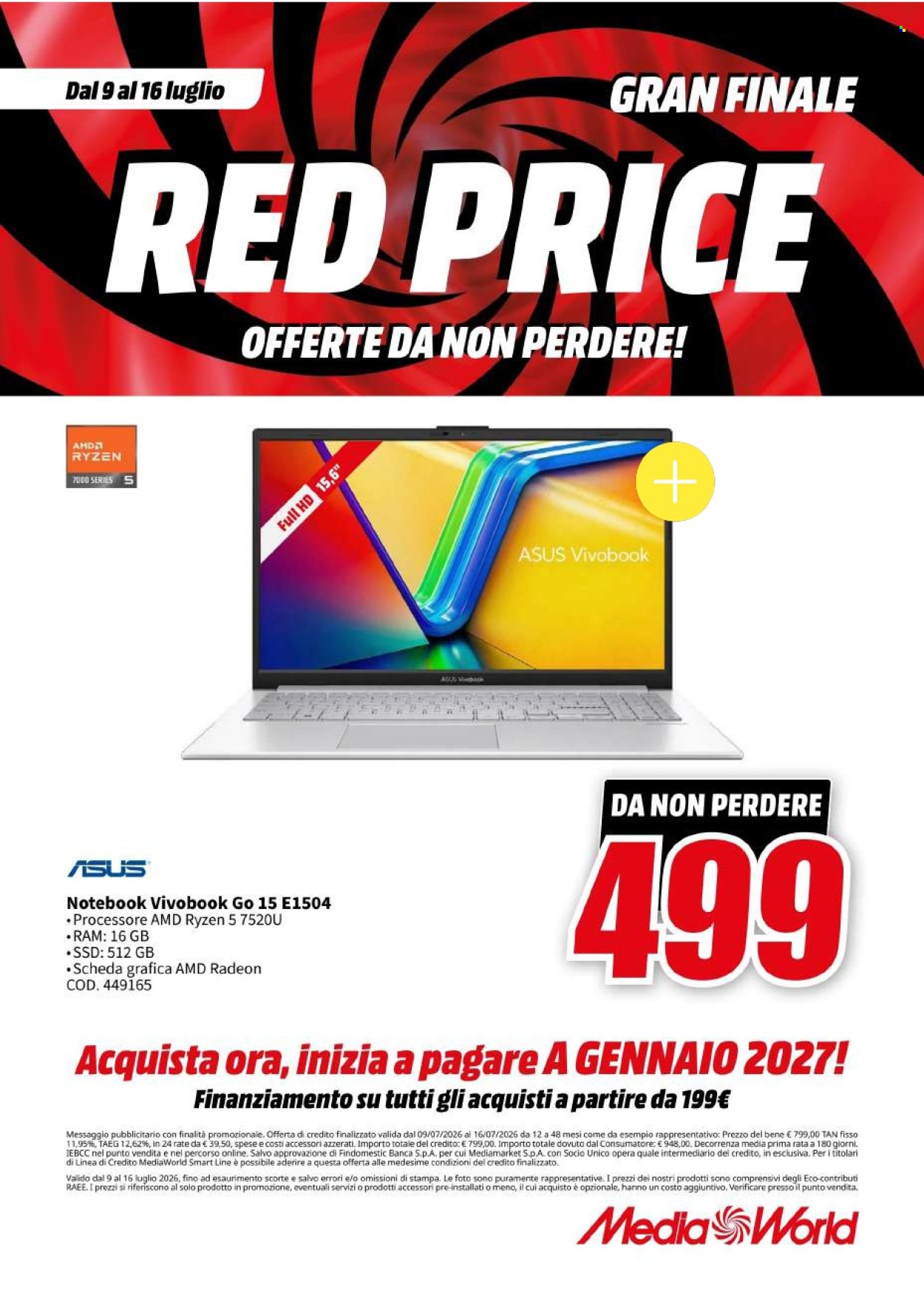 Volantino MediaWorld - 9/7/2026 - 16/7/2026. Pagina 42
