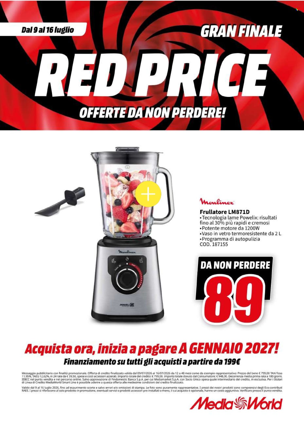 Volantino MediaWorld - 9/7/2026 - 16/7/2026. Pagina 51