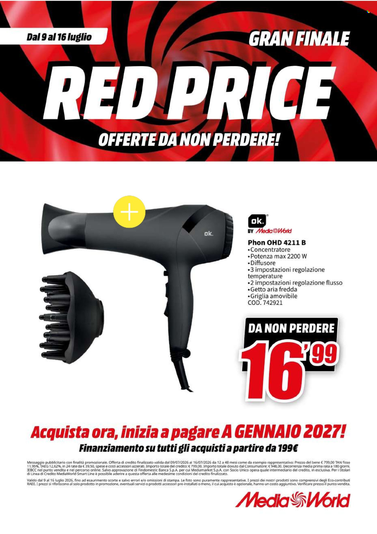 Volantino MediaWorld - 9/7/2026 - 16/7/2026. Pagina 56