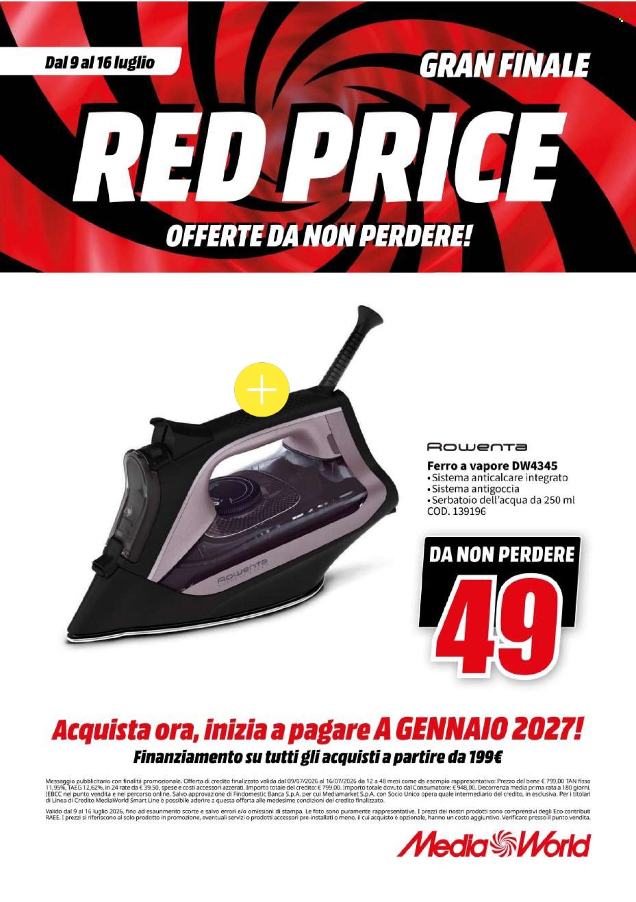 Volantino MediaWorld - 9/7/2026 - 16/7/2026. Pagina 58