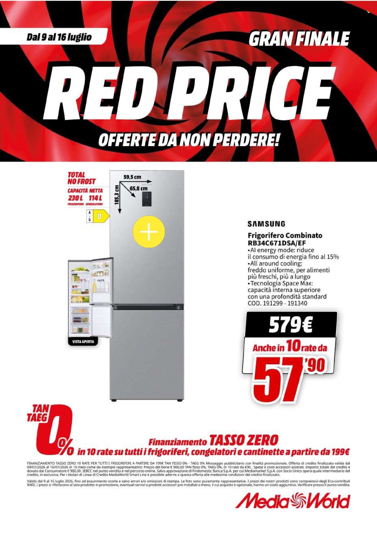 Volantino MediaWorld - 9/7/2026 - 16/7/2026. Pagina 62