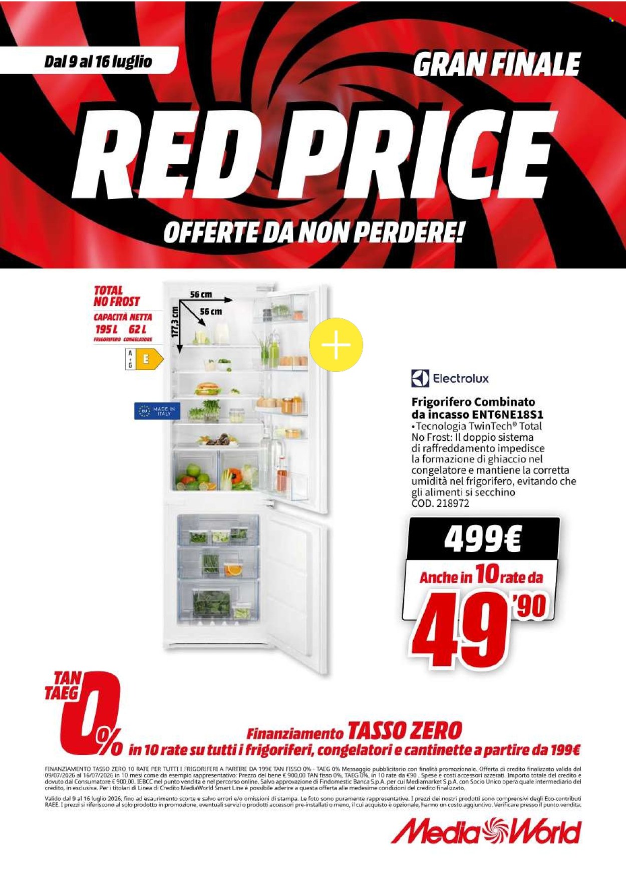 Volantino MediaWorld - 9/7/2026 - 16/7/2026. Pagina 63