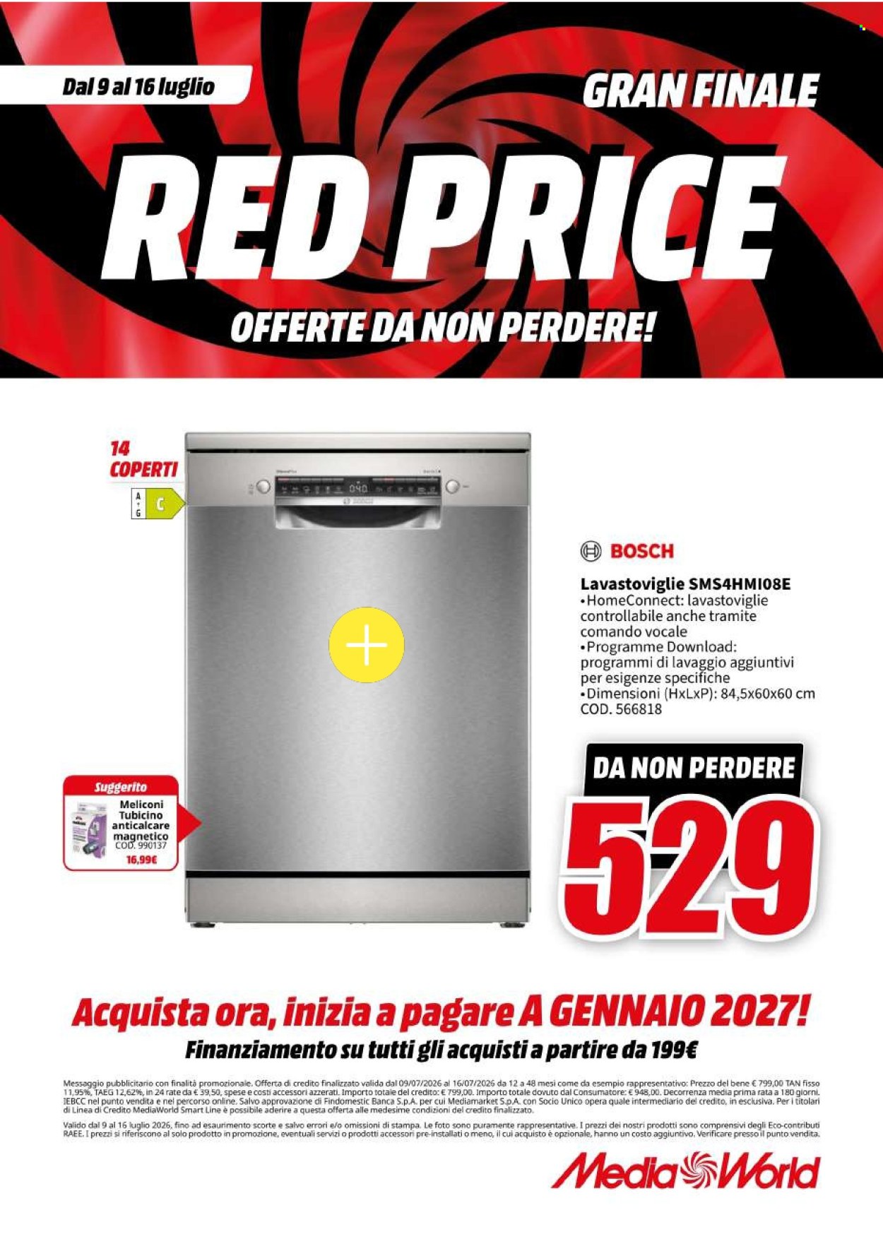 Volantino MediaWorld - 9/7/2026 - 16/7/2026. Pagina 67