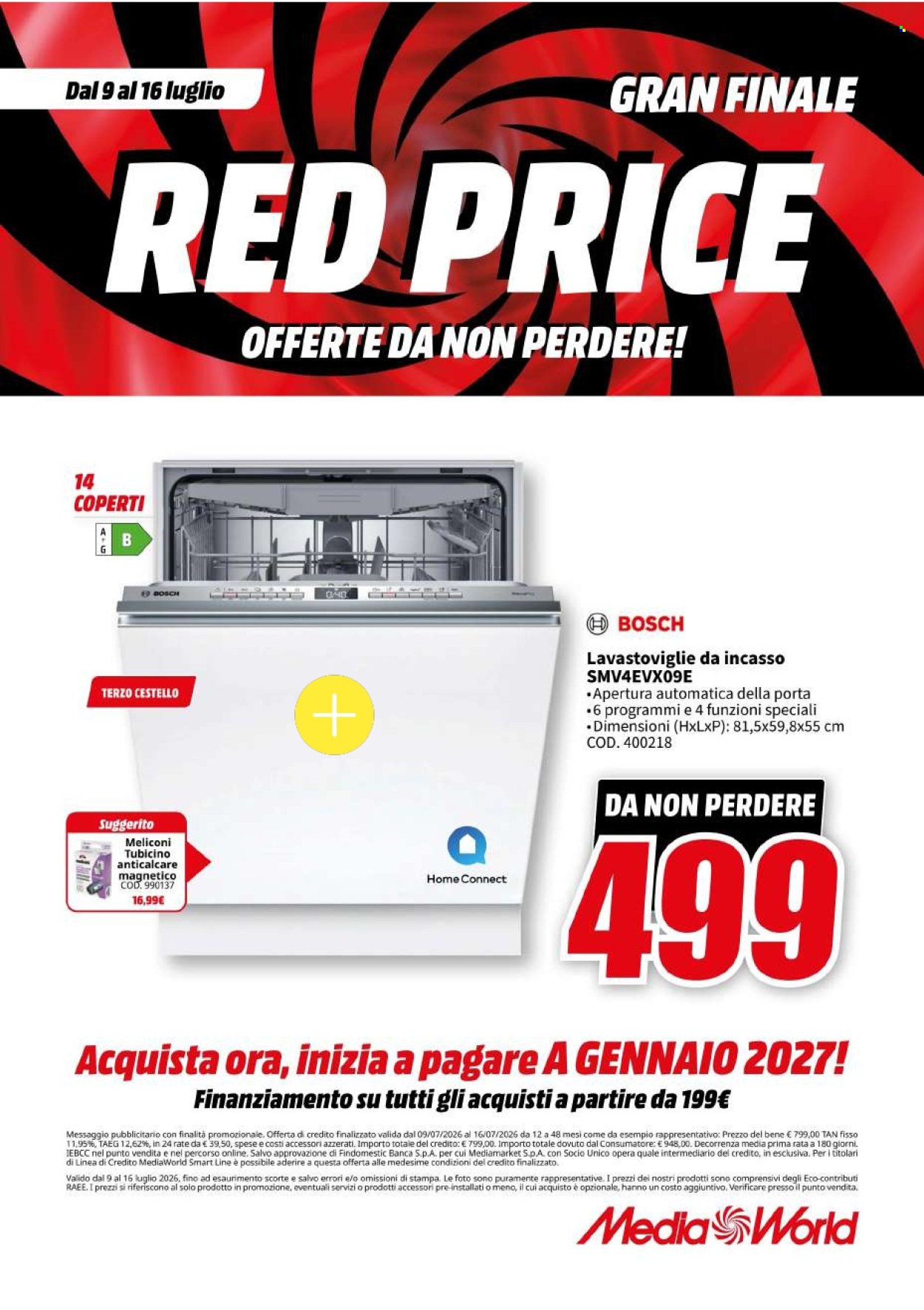 Volantino MediaWorld - 9/7/2026 - 16/7/2026. Pagina 69