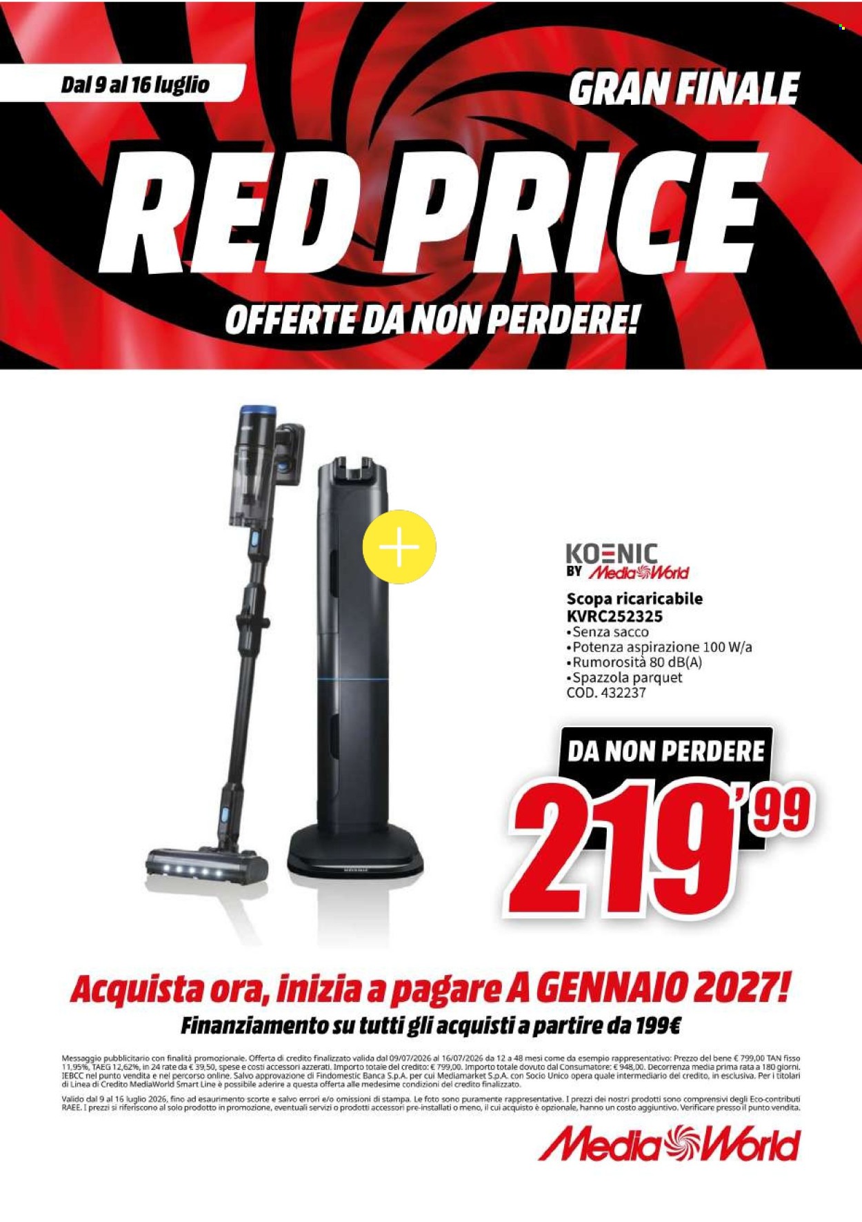 Volantino MediaWorld - 9/7/2026 - 16/7/2026. Pagina 76