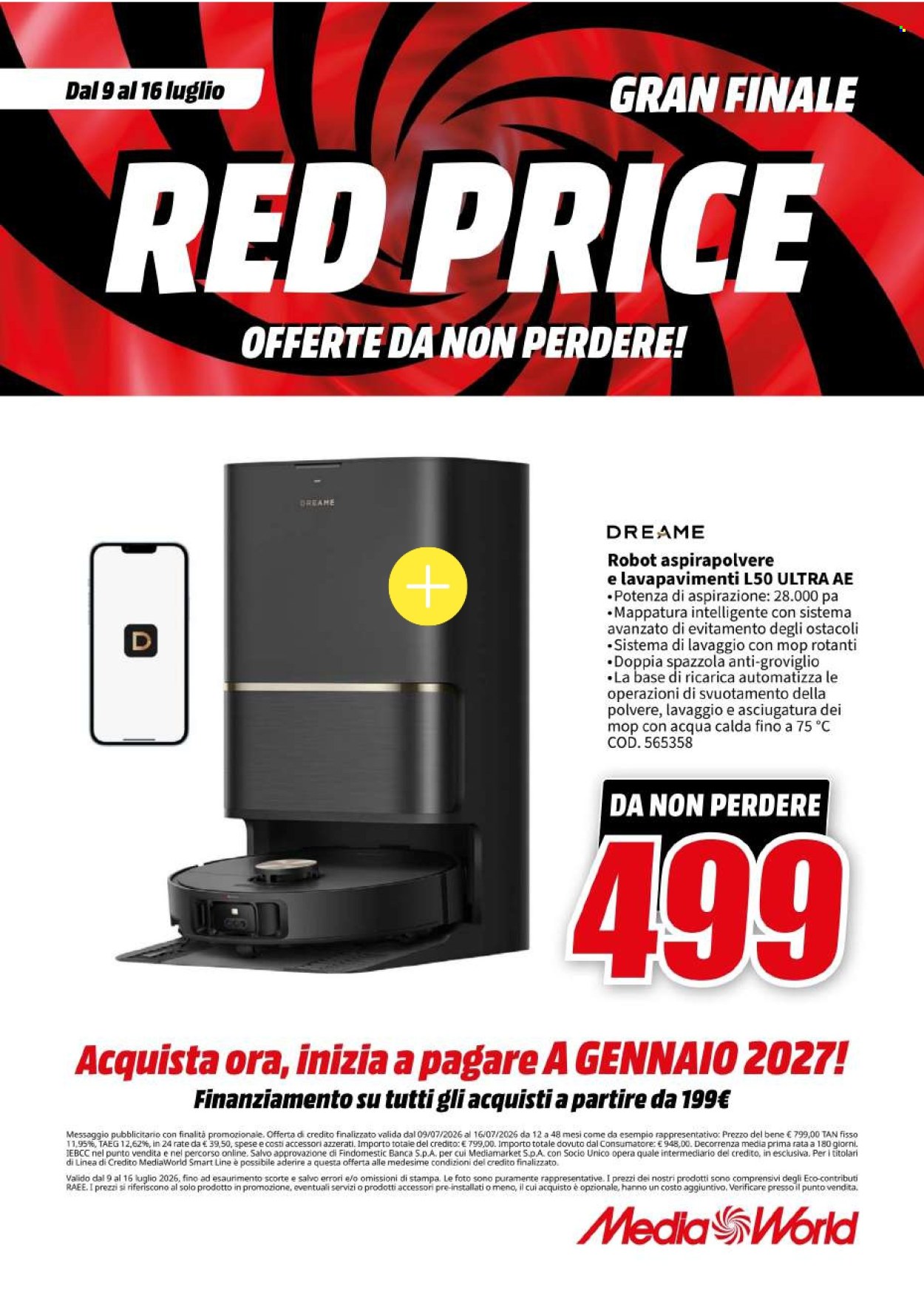 Volantino MediaWorld - 9/7/2026 - 16/7/2026. Pagina 77