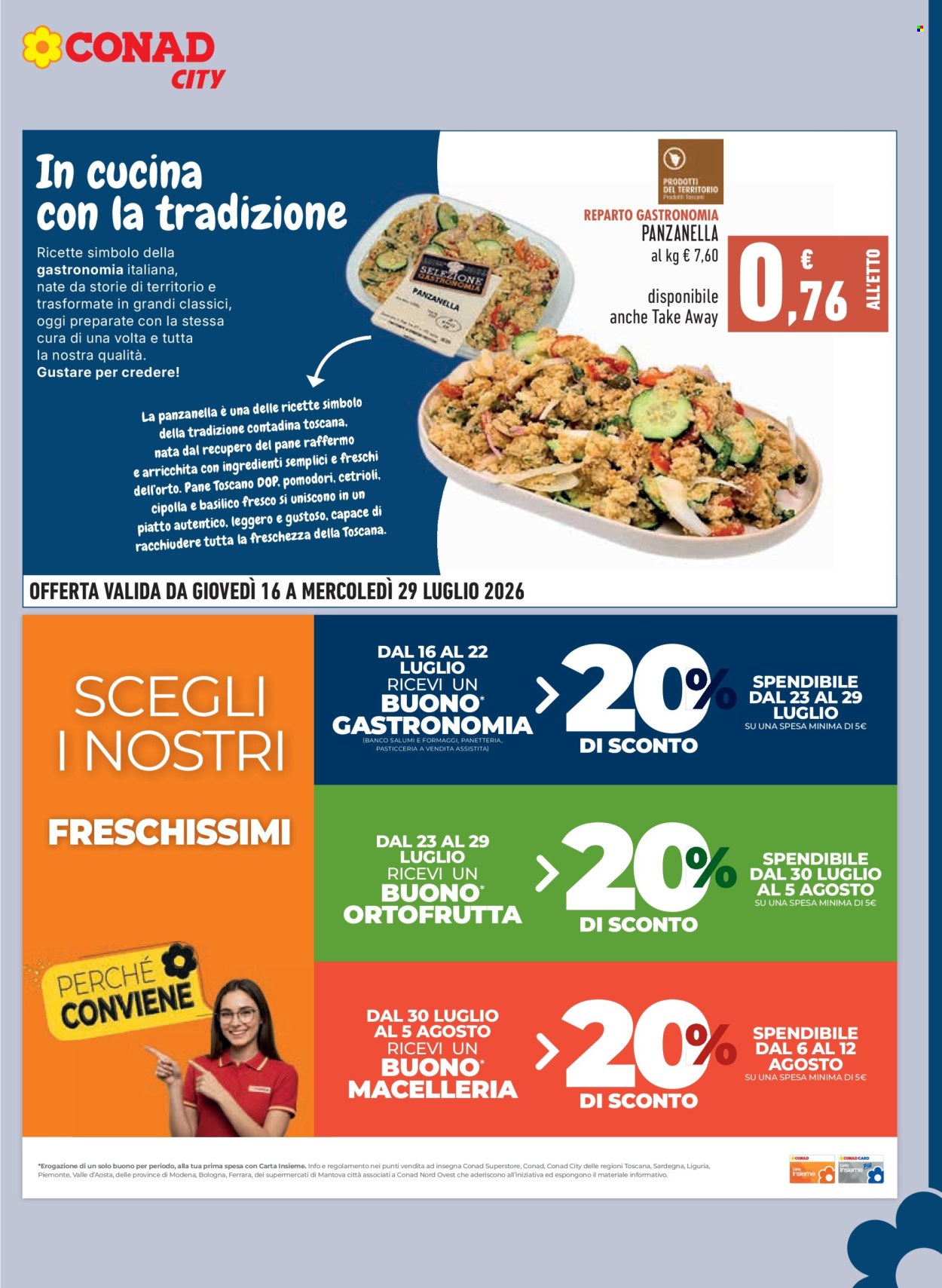 Volantino Conad City - 16/7/2026 - 29/7/2026. Pagina 9