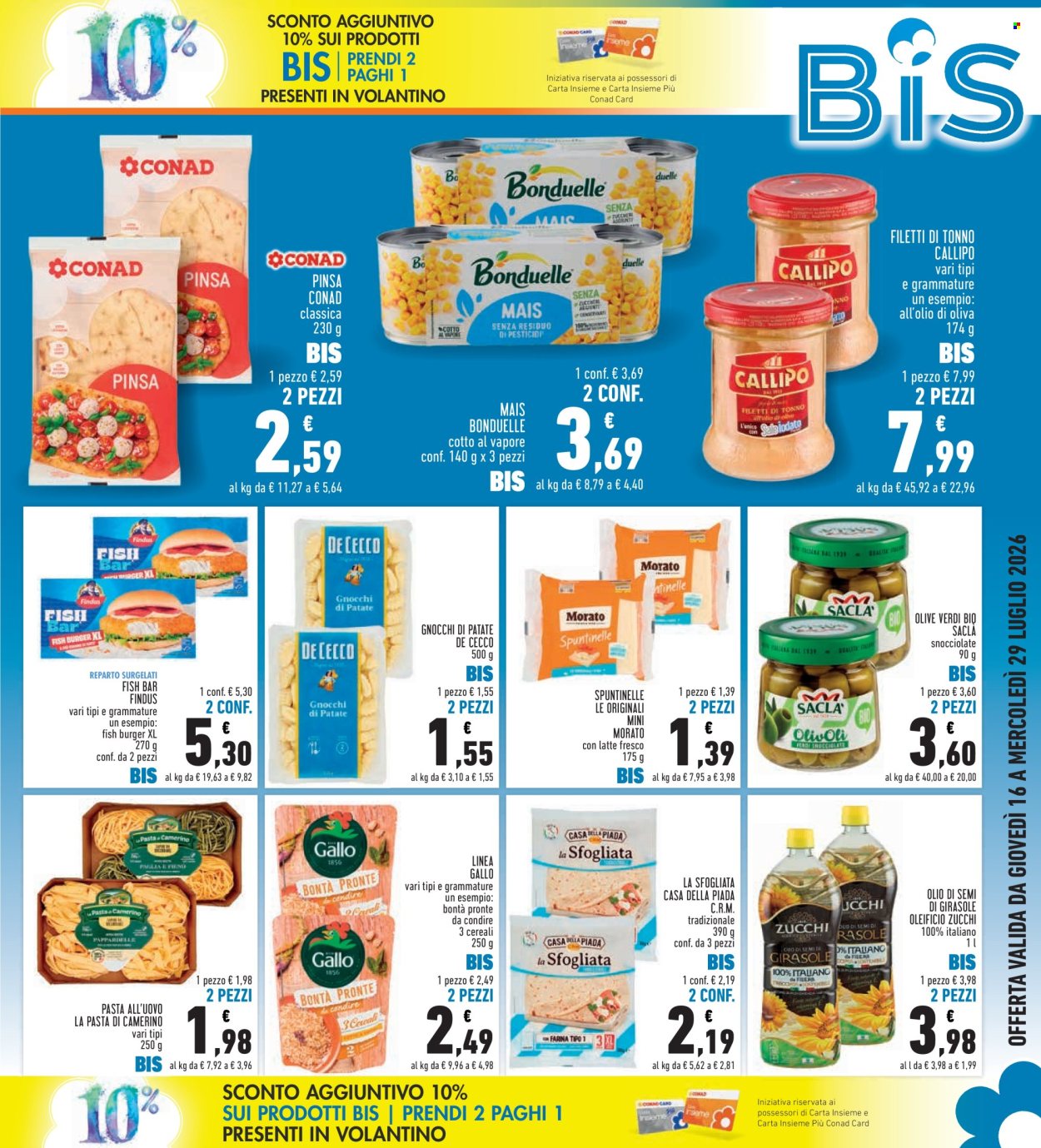 Volantino Conad Superstore - 16/7/2026 - 29/7/2026. Pagina 3